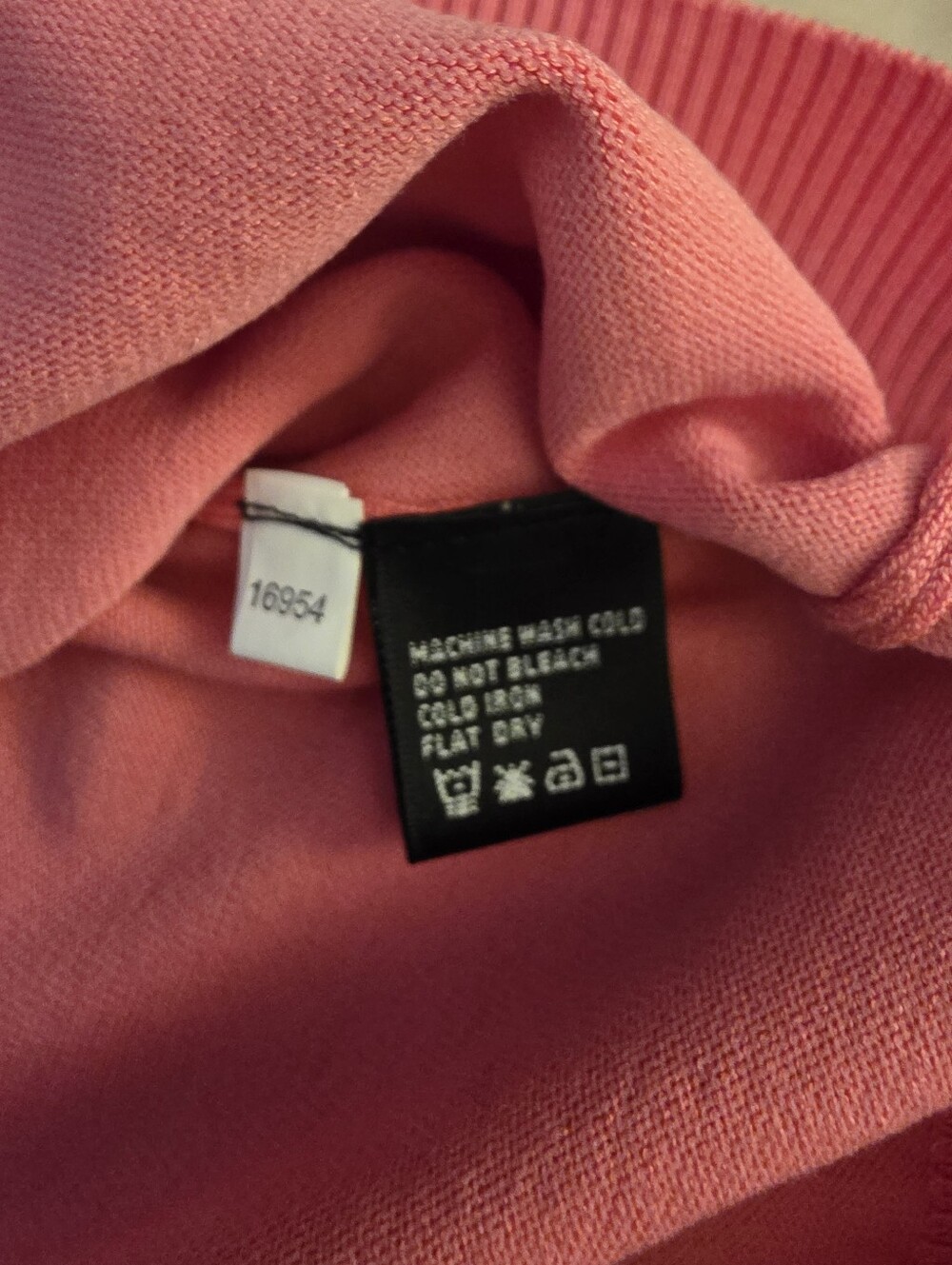 NWT August Silk Lightweight Cardigan - Casey Pink (Vibrant Coral) - Size XL - Picture 7 of 7